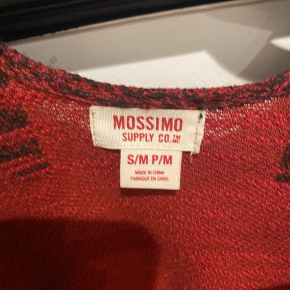 Women’s red and black Buffalo plaid shawl size s/m - Picture 4 of 8